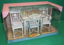 Mattel - Barbie - Decor Collection - Table & Chairs - мебель